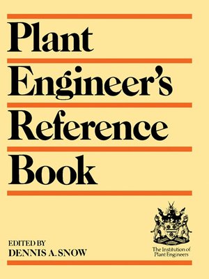 cover image of Plant Engineer's Reference Book